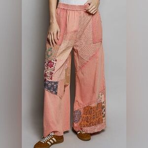 POL NWT Adeline Patch Pants Size Large